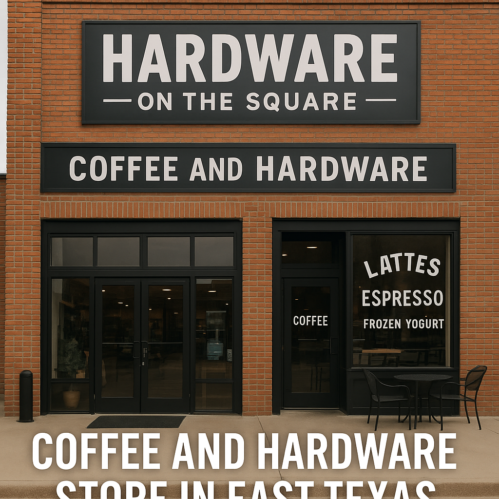 Coffee And Hardware Store In East Texas