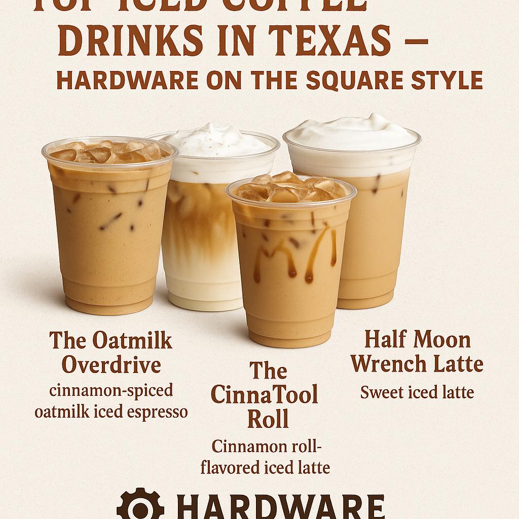 Top Iced Coffee Drinks Hardware On The Square Texas