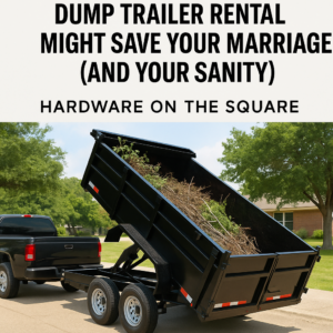 Weekend Dump Trailer Rental